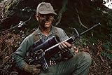 History Galore 24x36 Gallery Poster, an M16A1 Rifle Fitted with The ANPVS2 Starlight Scope
