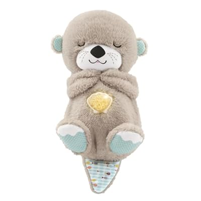 Fisher-Price Nutria Hora de Dormir - Peluche Musical - Con Movimiento, Sonidos y Luces Relajantes - Regalo para Bebés de 0+ Meses (FXC66) | Ya disponible en tu tienda friki favorita! En mundofriki.es!