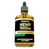 iVitamins Hemp Oil for Pain Relief :: 1,500mg 4 fl oz :: May Help with Pain, Mood, Sleep, Health and...