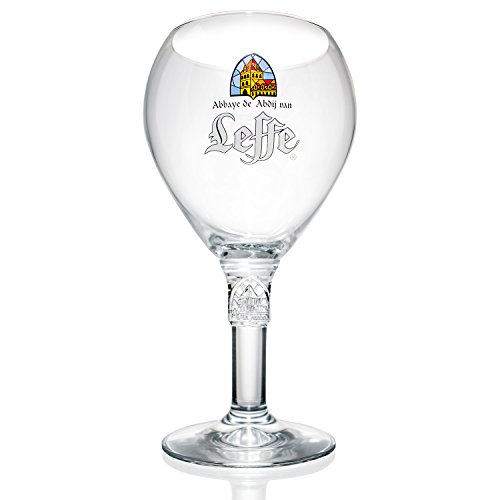 Leffe Half Pint Glass 25CL Official Chalice perfect for drinking Blonde. Brown. Ruby. Double. Triple