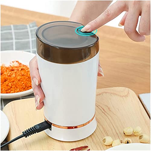 QMJHHW Molinillo De Café Eléctrico Cocina Molinillo De Sal Y Pimienta Granos Potentes Semillas De Especias Molinillo De… - Imagen 6