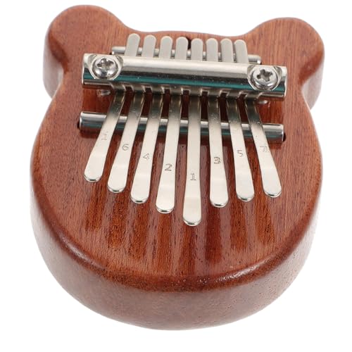FUNOMOCYA Portable Thumb Piano Adorable Key Finger Instrument for Adults Compact Design for Easy Travel Great for Beginners Craftsmanship for Accurate Tone