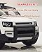 KUTAFUWO Front Bumper Guard Compatible with 2020 2021 2022 2023 2024 2025 Land Rover Defender 90 110 130 Guard Bull Bar W/Winch Plate Mount.