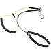 No Sit Dog Grooming Cable Loop Haunch Holder Restraint for Small Medium Large Dogs (Small--Medium)