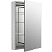 Kohler 540483 Catalan Medicine Cabinet, Satin Anodized Aluminum