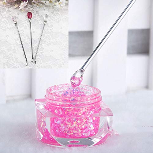 Nail Gilter 1pc Herramienta para Arte en Uñas Acero Inoxidable miniatura 2