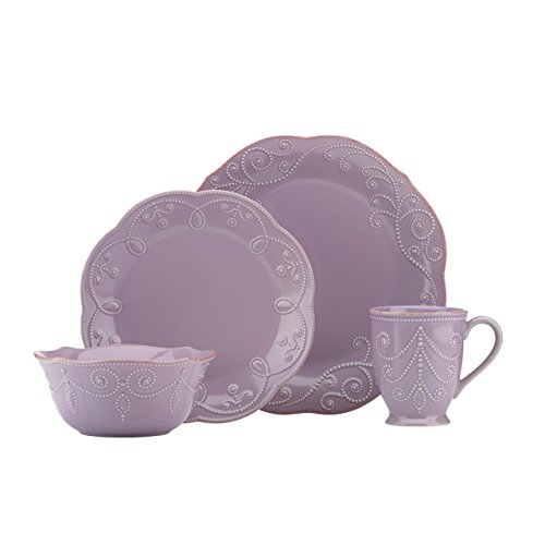 Lenox French Perle Violet 4 Piece Place Setting - 843833