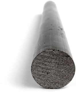 1144 Carbon Steel Round Bar, Unpolished (Mill) Finish, Cold Drawn, ASTM A311, 0.875" Diameter, 48" Length, OnlineMetals