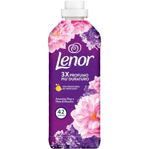Lenor Ammorbidente Concentrato Ametista&Bouquet 42 Lavaggi - 882Ml, 882Ml
