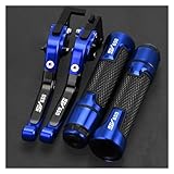 Moto Leviers d'embrayage de Frein Pour Su@&zuki SV650S 1999 2000 2001 2002 2003 2004 2005 2012 SV 650 SV650 S Leviers D'embrayage De Frein Moto Poignées Guidon Fin(SV650 1999 2012 03)