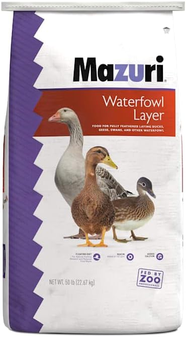Mazuri | Waterfowl Breeder Diet | 50 Pound (50 LB) Bag