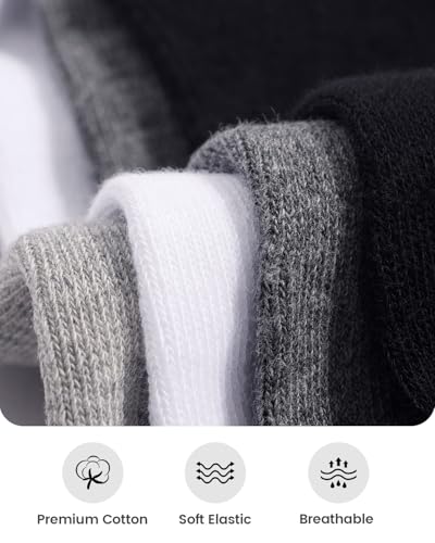 Image of IDEGG No Show Socks Women 10 Pairs Low Cut Anti-Slid Novelty Athletic Casual Invisible Liner Socks