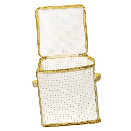 Unomor Christmas Ornament Storage Box Compartments Organizing Container for Christmas Tree Decorations Dustproof Storage