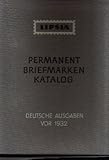  Permanent Briefmarken Katalog - Deutsche Ausgabe vor 1932