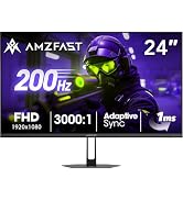 Amazon.com: Amzfast 24.5 Inch 280Hz/240Hz Gaming Monitor FHD 1080p
