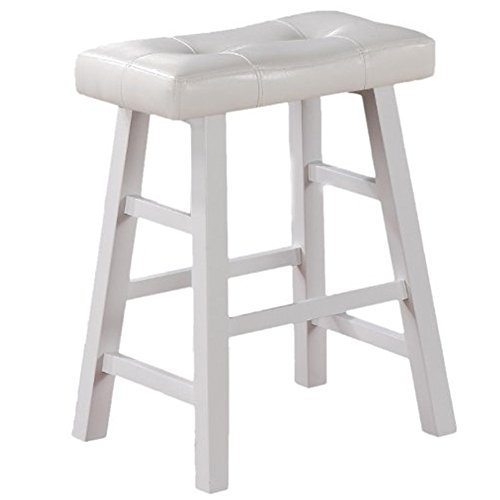 Bobkona Drake Set of 2, Country Series Counter Stool - 24