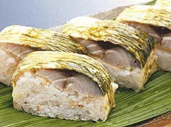 敦賀川本鯖寿司 2種(永平寺精進みそ焼鯖寿司 8切入、昆布巻鯖寿司、鯖街道 8切入)お試しセット