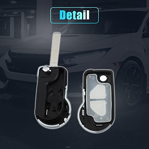 Télécommande clé Citroën DS3 DS4 avec lame de remplacement 2 boutons - 6