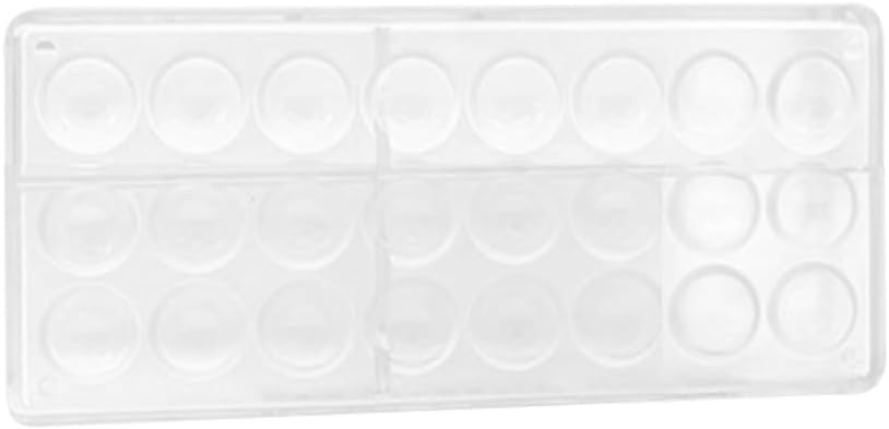 Creative Half-round Chocolate Mold Baking Mold for Handmade Chocolate and Ice Cube Making DIY Pastry Tool for Home Kitchen Use