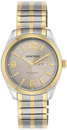 Armitron Men's Day-Date Function Expansion Band Watch, 20-4591