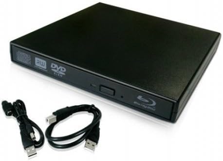 Blu-Ray Player Laptop External USB DVD RW Burner Drive
