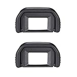 Camera Eyecup Viewfinder for Canon EOS 250D 200DII 200D 100D 800D 1500D 4000D 2000D Replaces Canon EF [2-Pack]