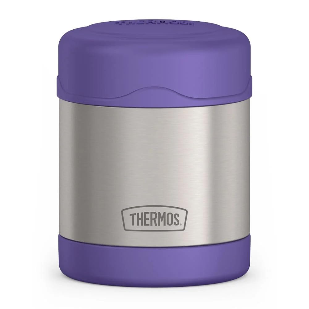 THERMOS FUNTAINER Kids Food Jar, 10oz, Violet