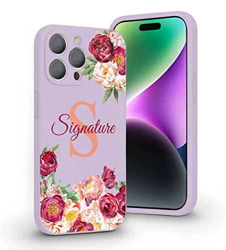 VNGDA Custom Name & Initial - Blooming Flower - Liquid