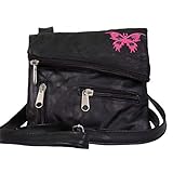 Hot Leathers CPE2002 Black 8X7X1 Black 8X7X1 Black 8X7X1 Butterfly Clip Pouch