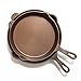 Lancaster Cast Iron No. 10 Skillet - 11-5/8-Inch Pre-Seasoned Heirloom Pan - Made in USA