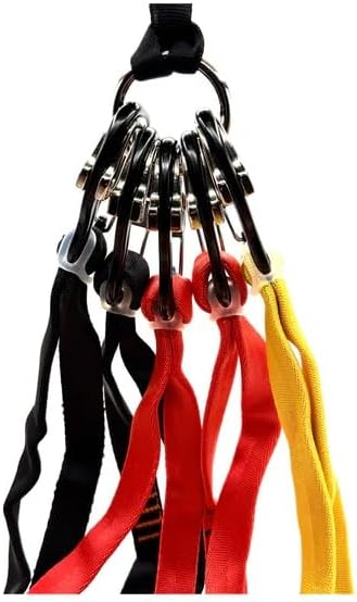 Kong Italy Speedline Kit, Complete Tree Work and Rigging System with 5 Ergo Carabiners, ARO Bull Lanyards, Tool Bag, Tubular Sling, Ring, and Mini D Screw, Professional Arborist Set Made in Italy