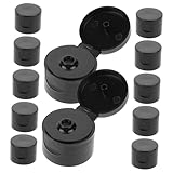 GALPADA 50 Stück Klappdeckel Ersatzverschlüsse aus robustem Kunststoff auslaufsicher passend für...