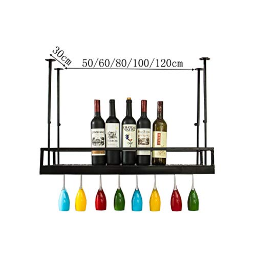 Casier à vin créatif en fer forgé, cadeau idéal 80cm