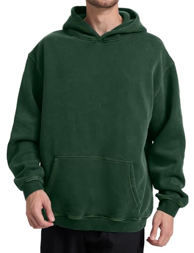 Image of Hatant Oversized Hoodie Sweatshirts for Men Couples Heavyweight Hoodies Pullover Vintage Mens Acid Wash Sweaters Clothes 2026