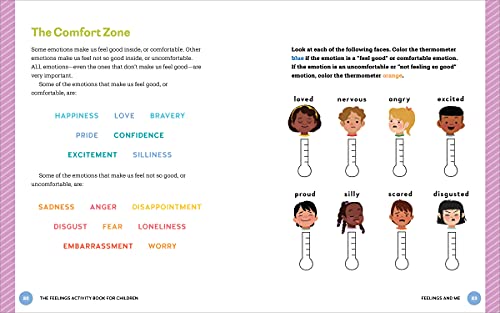 The Feelings Activity Book For Children: 50 Activities To Identify, Understand, And Manage Your Feelings #TOP4