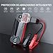 YABER Portátil AC Arrancador de Coches， 22000mAh 2000A Arrancador Batería Coche (para...
