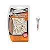 PrideSports PTS Plastic Golf Tees | 30 Count, 1-1/2 Inch | #1 Plastic Tee on Tour | Best for Irons, Hybrids, and Woods