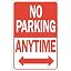 No Parking Anytime HD Reflector