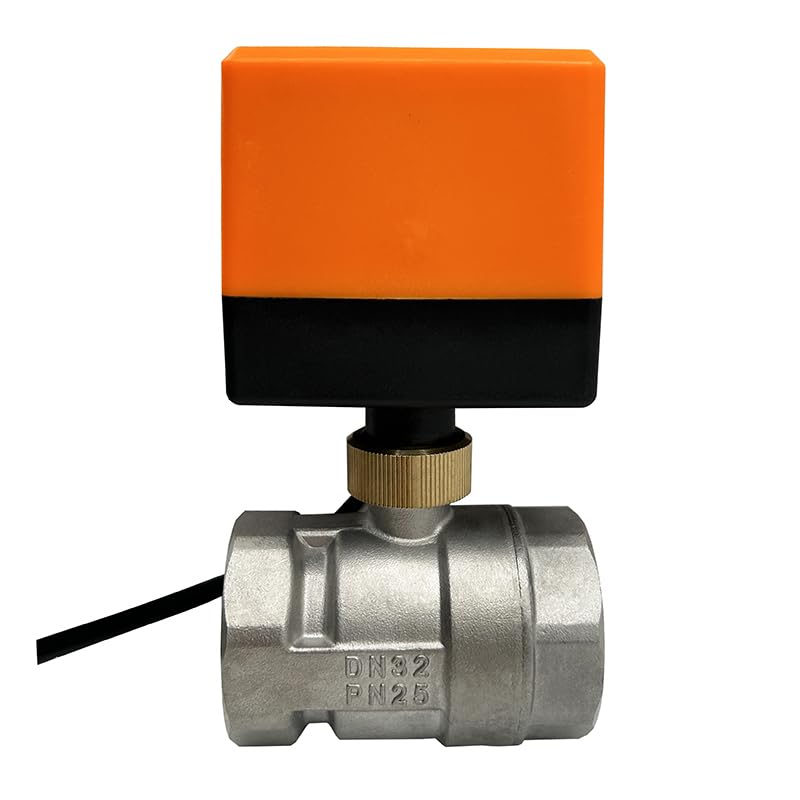 Vanne électrique G1-1/4 en acier inoxydable pour l'arrosage automatique