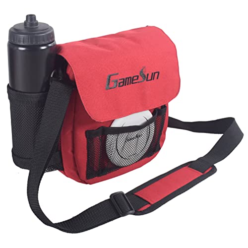 Disc Golf Set 1Pc Heavy Duty Nylon Carry Bag, 2Pcs Drivers, 2Pcs Mid-Ranges, 2Pcs Putters, 1Pc Mini Disc Marker, 1Pc 12”X12” Embroider Logo Black Towel And 1Pc Gift Color Box Gs-D06R Made In China #TOP2