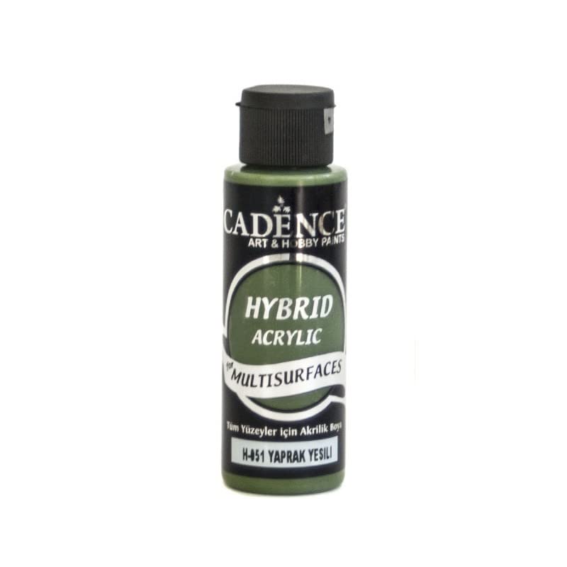 Cadence Pintura Acrílica Multisuperficie Hybrid Verde Hoja Ref. H051