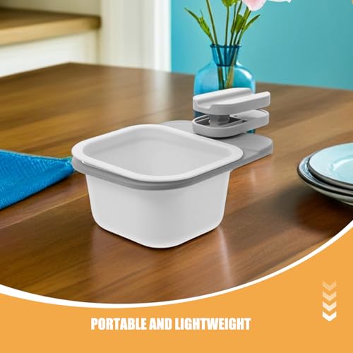 Canasta pequeña rotativa para basura Healifty 2 piezas miniatura 6