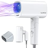 Slopehill Professional Hair Dryer, 1875W Ionic Blow Dryer with Magnetic Attachment, Travel Hair Drye