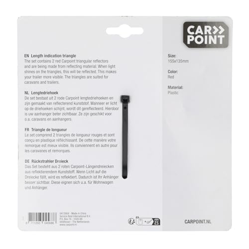 Carpoint Dreieck-Rückstrahler 2-Stück