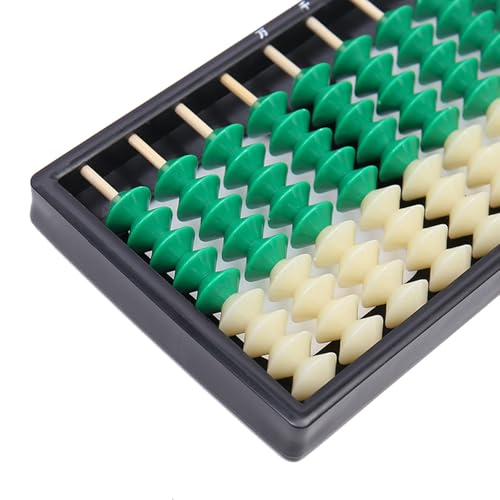 Edukacyjne ABS Abacus 9-cyfrowy 9 koralików liczydło dzieci matematyczne narzędzie do obliczania 9-kolumnowy 9 koralików kalkulator dla dzieci