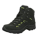 Lowa Herren Multifunktionsstiefel Sesto GTX Mid Trekking- & Wanderstiefel, Grau (Anthrazit/Limone 9702), 43.5 EU