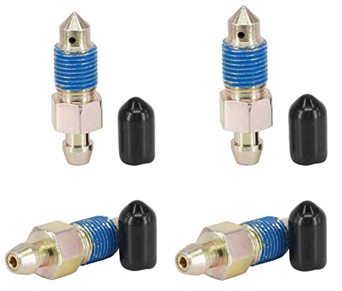 Dsnaduo 4-Piece Speed Bleeder Kit with Dust Caps -...