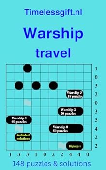 Paperback Warship puzzles: Travel size 5x8" Book