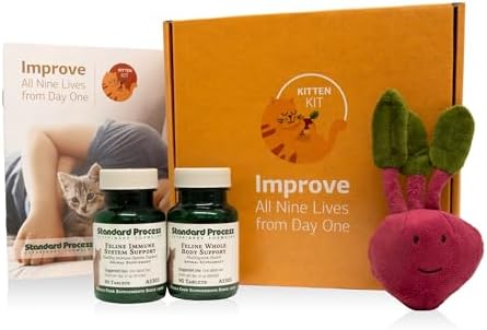 Standard Process Kitten Kit - Overall Health Kit for Feline Whole...
