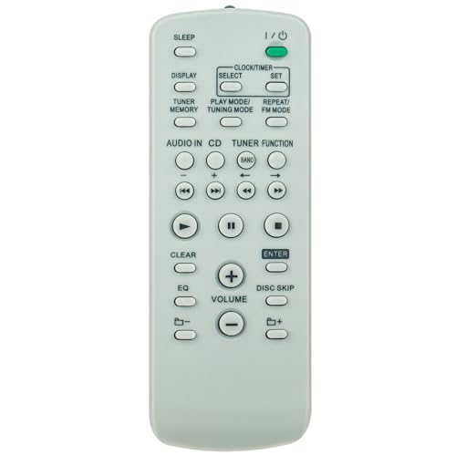 Image of RM-SC55 Replacement Remote Control Applicable for Sony Mini Hi-Fi Component System MHC-EC77 CMT-HPR90 MHC-EC55 MHC-GX99 MHC-EC68 HCD-EC55 HCD-HPR90 HCD-EC77 HCD-GX99 HCD-EC68